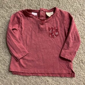 Zara baby girl long sleeve tee